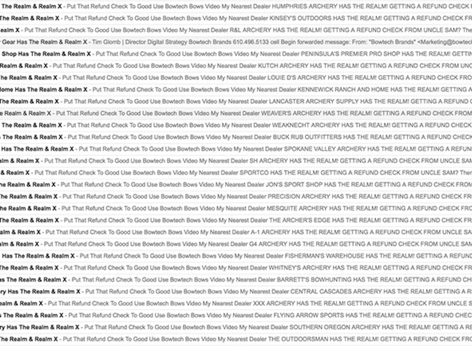The Ultimate In Dealer Support