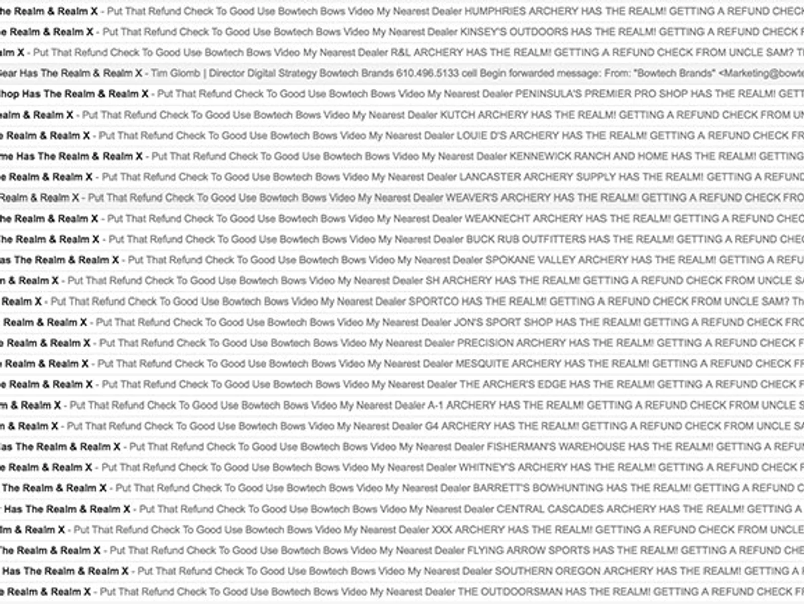 The Ultimate In Dealer Support